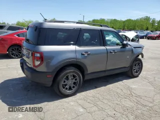 2023 Ford Bronco Sport Big Bend with VIN 3FMCR9B63PRD38183, listed as a Copart auction lot 54448945 with 36,260 mi miles and Salvage title. Bid and sale history available at DreamBid. Image 3.