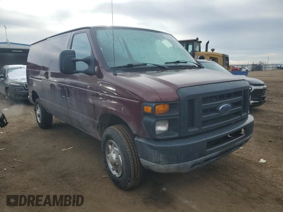 2010 Ford Econoline Cargo Commercial with VIN 1FTSE3EL2ADA98814, listed as a Copart auction lot 42414955 with 138,273 mi miles and Salvage Title. Bid and sale history available at carsss.com. Image 4.