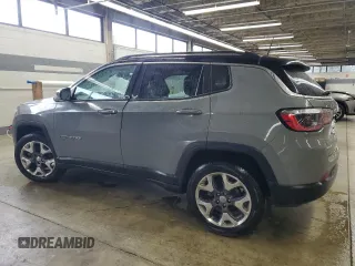 2021 Jeep Compass Limited with VIN 3C4NJDCBXMT579353, listed as a Copart auction lot 55634215 with 98,644 mi miles and Salvage title. Bid and sale history available at DreamBid. Image 2.