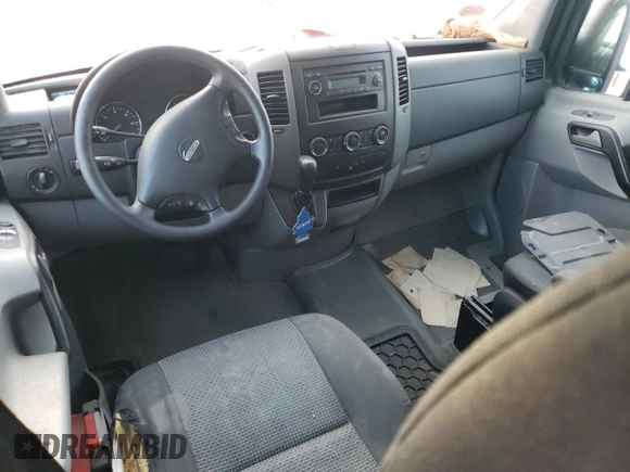 2012 Freightliner Sprinter with VIN WCDPE7CC0C5696447, listed as a Copart auction lot 81990694 with Not Provided miles and Clean Title. Bid and sale history available at DreamBid. Image 8.