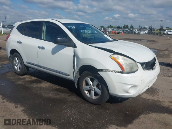 2012 Nissan Rogue S with VIN JN8AS5MV0CW393179, listed as a IAAI auction lot 42128871 with 88,068 mi miles and . Bid and sale history available at DreamBid. Image 1.