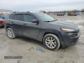 2014 Jeep Cherokee Latitude with VIN 1C4PJMCS0EW240928, listed as a Copart auction lot 46985755 with 156,340 mi miles and Salvage Title. Bid and sale history available at carsss.com. Image 4.