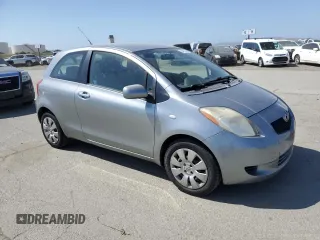 2007 Toyota Yaris with VIN JTDJT923175047493, listed as a Copart auction lot 54763345 with 204,303 mi miles and Clean Title. Bid and sale history available at DreamBid. Image 4.