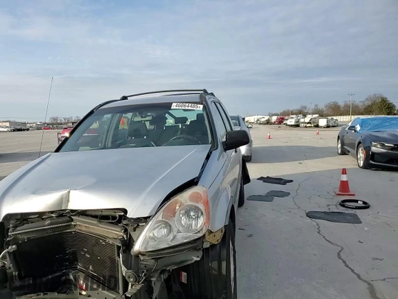 2005 Honda CR-V LX with VIN SHSRD68505U303487, listed as a Copart auction lot 46064405 with 169,974 mi miles and Salvage Title. Bid and sale history available at DreamBid. Image 11.