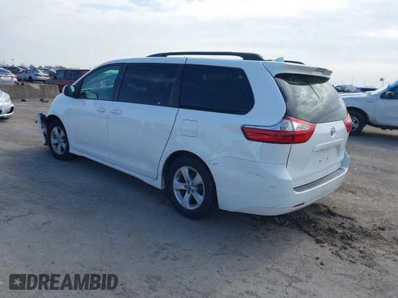 2019 Toyota Sienna LE Auto Access Seat with VIN 5TDKZ3DC4KS968185, listed as a IAAI auction lot 41576704 with 66,260 mi miles and . Bid and sale history available at DreamBid. Image 3.