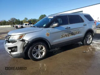 2016 Ford Utility Police Interceptor with VIN 1FM5K8AR7GGA78431, listed as a Copart auction lot 81183004 with 86,080 mi miles and Salvage Title. Bid and sale history available at carsss.com. Image 1.