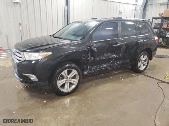 2011 Toyota Highlander Limited with VIN 5TDYK3EH0BS040656, listed as a Copart auction lot 83878984 with 0 mi miles and Clean Title. Bid and sale history available at carsss.com. Image 1.