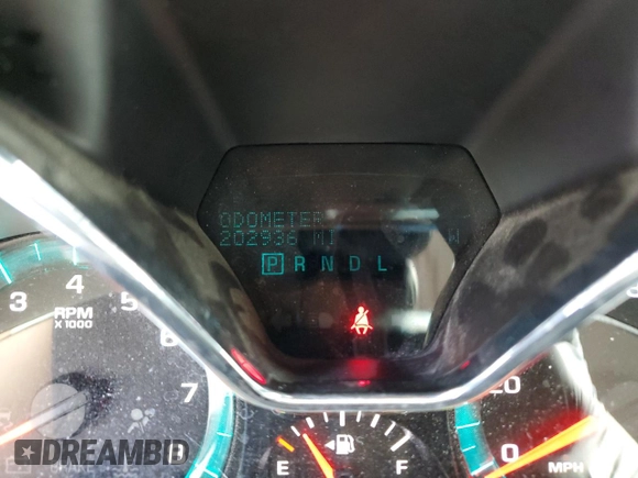 2017 Chevrolet Traverse LS with VIN 1GNKRFED8HJ207861, listed as a Copart auction lot 52885635 with 202,936 mi miles and Salvage title. Bid and sale history available at DreamBid. Image 9.