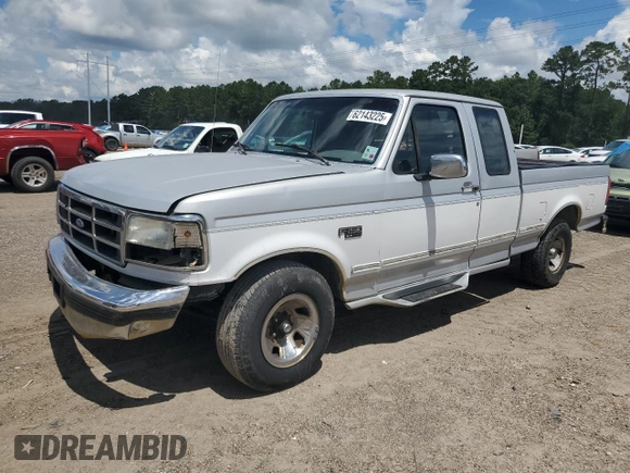 1996 Ford F-150 with VIN 1FTEX15N5TKA43639, listed as a Copart auction lot 62143225 with Not provided miles and Salvage title. Bid and sale history available at DreamBid. Image 1.