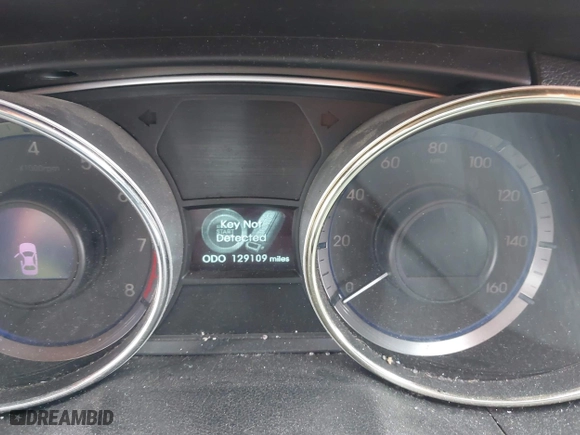 2013 Hyundai Sonata SE with VIN 5NPEC4AC6DH726709, listed as a IAAI auction lot 41967181 with 129,109 mi miles. Bid and sale history available at carsss.com. Image 7.