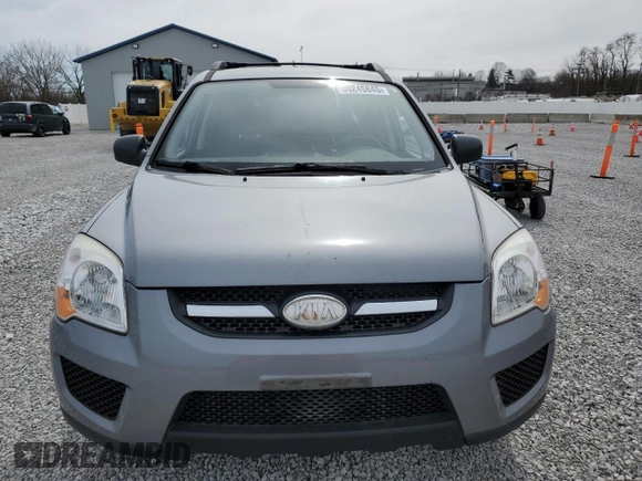 2010 Kia Sportage LX with VIN KNDKG3A45A7706946, listed as a Copart auction lot 50245845 with 111,884 mi miles and Salvage Title. Bid and sale history available at carsss.com. Image 5.