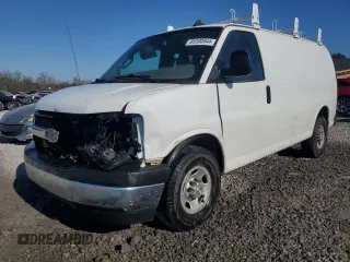 2017 Chevrolet Express Cargo with VIN 1GCZGGFG8H1120344, listed as a Copart auction lot 85590944 with Not provided miles and Salvage title. Bid and sale history available at DreamBid. Image 1.