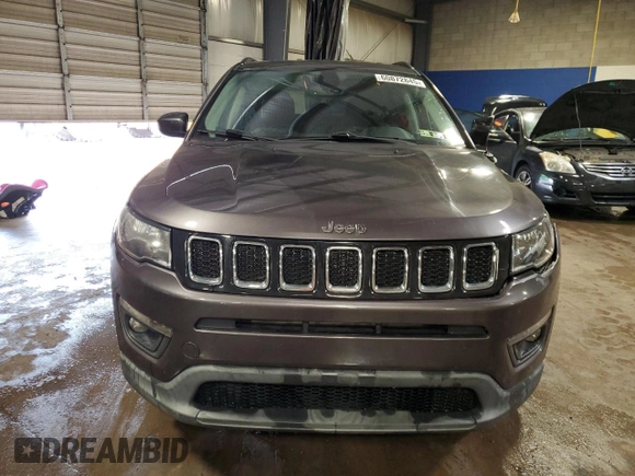 2019 Jeep Compass Latitude с VIN 3C4NJDBB4KT673422, выставлен на аукционе Copart как лот 60872845 с пробегом 77 270 миль миль и Списание • Salvage title. История ставок и продаж доступна на DreamBid. Изображение 5.