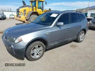 2005 BMW X3 3.0i with VIN WBXPA93435WD10068, listed as a IAAI auction lot 42083230 with 236,394 mi miles. Bid and sale history available at carsss.com. Image 2.