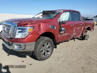 2018 Nissan Titan XD SV with VIN 1N6AA1F44JN521080, listed as a Copart auction lot 62967394 with 26,497 mi miles and Salvage Title. Bid and sale history available at carsss.com. Image 1.