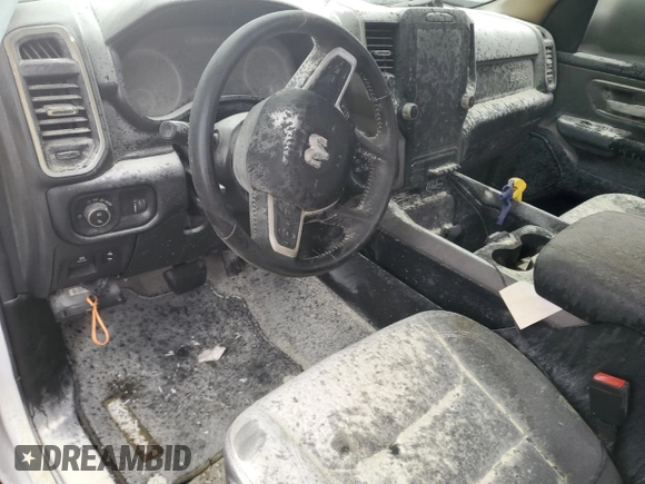 2020 Ram 1500 Big Horn with VIN 1C6SRFFT0LN166777, listed as a Copart auction lot 59682645 with 83,231 mi miles and Salvage title. Bid and sale history available at DreamBid. Image 8.