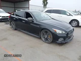2017 Infiniti Q50 Premium z VIN JN1EV7AP3HM737356, wystawiony jako IAAI lot #42455005 z przebiegiem 92 524 mil mil oraz . Historia ofert i sprzedaży dostępna na DreamBid. Obrazek 1.