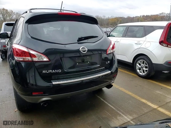 2011 Nissan Murano LE with VIN JN8AZ1MU7BW064165, listed as a Copart auction lot 81290964 with 189,994 mi miles and Salvage Title. Bid and sale history available at carsss.com. Image 11.