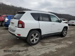 2017 Jeep Compass High Altitude with VIN 1C4NJDEBXHD103273, listed as a Copart auction lot 44627835 with 103,887 mi miles and Salvage Title. Bid and sale history available at DreamBid. Image 3.
