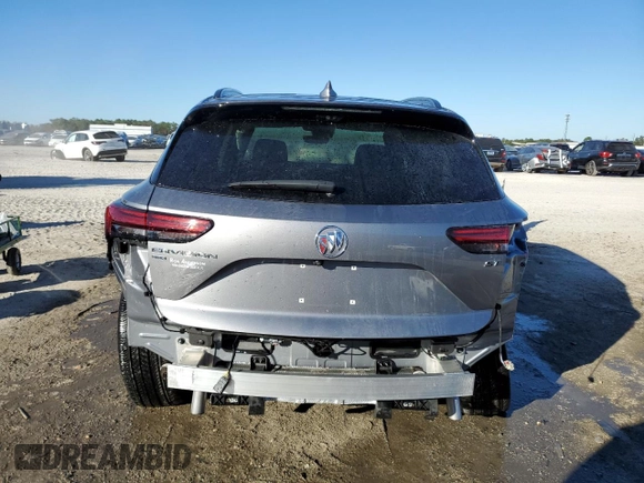 2022 Buick Envision Essence with VIN LRBFZPR4XND021791, listed as a Copart auction lot 85092814 with 27,214 mi miles and Salvage Title. Bid and sale history available at carsss.com. Image 6.
