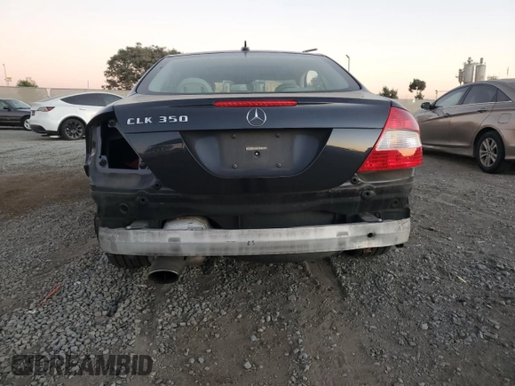 2009 Mercedes-Benz CLK 350 with VIN WDBTJ56H99F269000, listed as a Copart auction lot 80169234 with Not Provided miles and Salvage Title. Bid and sale history available at DreamBid. Image 6.