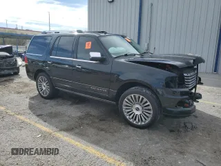 2015 Lincoln Navigator with VIN 5LMJJ2HT4FEJ14227, listed as a Copart auction lot 45225485 with 84,733 mi miles and Salvage title. Bid and sale history available at DreamBid. Image 4.