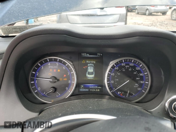 2015 Infiniti Q50 Premium z VIN JN1BV7ARXFM409465, wystawiony jako Copart lot #57295785 z przebiegiem 144 328 mil mil oraz Szkoda całkowita • Salvage title. Historia ofert i sprzedaży dostępna na DreamBid. Obrazek 9.