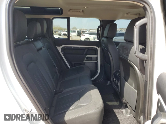 2021 Land Rover Defender S with VIN SALEJ7RX8M2039045, listed as a Copart auction lot 50757545 with 35,904 mi miles and Salvage title. Bid and sale history available at DreamBid. Image 11.