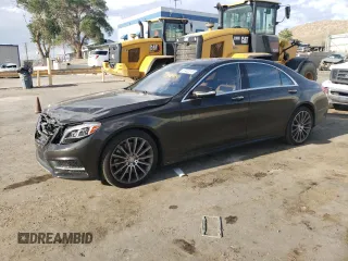 2015 Mercedes-Benz S 550 with VIN WDDUG8FB3FA116659, listed as a Copart auction lot 57422015 with 85,372 mi miles and Salvage title. Bid and sale history available at DreamBid. Image 1.
