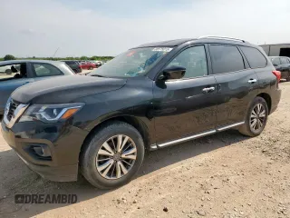 2019 Nissan Pathfinder SV z VIN 5N1DR2MN7KC616560, wystawiony jako Copart lot #60575015 z przebiegiem 140 369 mil mil oraz Czysty tytuł • Clean title. Historia ofert i sprzedaży dostępna na DreamBid. Obrazek 1.