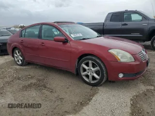 2004 Nissan Maxima SE with VIN 1N4BA41E84C878406, listed as a Copart auction lot 78540124 with 166,655 mi miles and Clean Title. Bid and sale history available at carsss.com. Image 4.