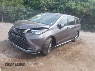 2021 Toyota Sienna XLE with VIN 5TDYSKFC9MS014413, listed as a IAAI auction lot 42449852 with 111,712 mi miles and . Bid and sale history available at DreamBid. Image 2.