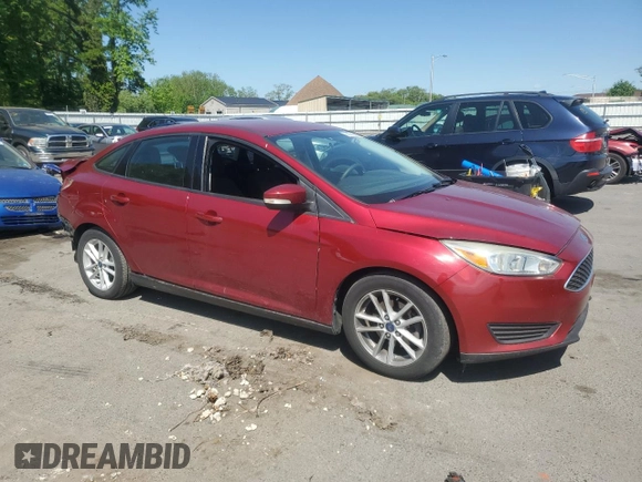 2017 Ford Focus SE with VIN 1FADP3F23HL274056, listed as a Copart auction lot 55743865 with 52,790 mi miles and Salvage title. Bid and sale history available at DreamBid. Image 4.