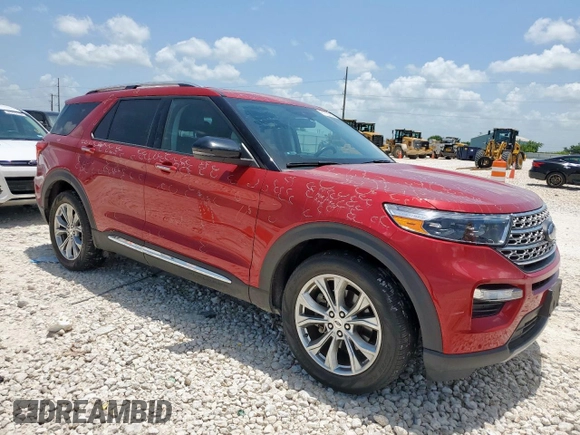 2021 Ford Explorer Limited z VIN 1FMSK7FH2MGC09970, wystawiony jako Copart lot #61723765 z przebiegiem 32 462 mil mil oraz Czysty tytuł • Clean title. Historia ofert i sprzedaży dostępna na DreamBid. Obrazek 4.