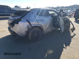 2023 Lexus UX 250h F Sport with VIN JTHB9JBH4P2064403, listed as a Copart auction lot 85747204 with Not provided miles and Salvage title. Bid and sale history available at DreamBid. Image 3.