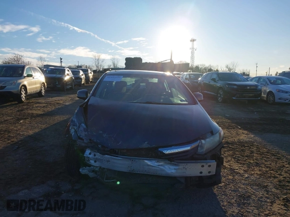 2012 Honda Civic EX-L with VIN 2HGFB2F9XCH587038, listed as a IAAI auction lot 41337259 with 114,520 mi miles and . Bid and sale history available at DreamBid. Image 13.