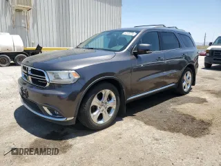 2014 Dodge Durango Limited with VIN 1C4RDHDG4EC494905, listed as a Copart auction lot 60565235 with 169,069 mi miles and Salvage title. Bid and sale history available at DreamBid. Image 1.