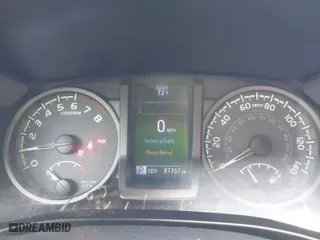2019 Toyota Tacoma 4WD SR with VIN 3TMCZ5AN4KM194526, listed as a IAAI auction lot 42021504 with 87,767 mi miles. Bid and sale history available at carsss.com. Image 7.