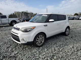 2017 Kia Soul + with VIN KNDJP3A52H7448528, listed as a Copart auction lot 49976505 with 121,134 mi miles and Salvage Title. Bid and sale history available at carsss.com. Image 1.