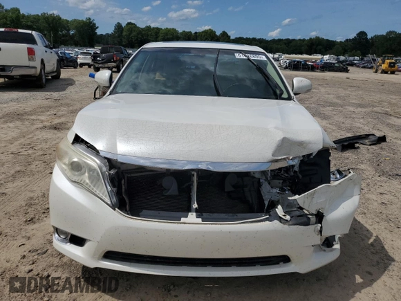 2011 Toyota Avalon with VIN 4T1BK3DB5BU374742, listed as a Copart auction lot 61616805 with Not provided miles and Clean title. Bid and sale history available at DreamBid. Image 5.