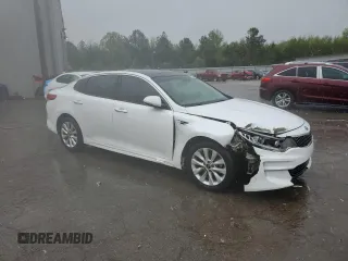 2016 Kia Optima EX with VIN 5XXGU4L35GG013206, listed as a Copart auction lot 51150455 with 166,865 mi miles and Salvage Title. Bid and sale history available at carsss.com. Image 4.