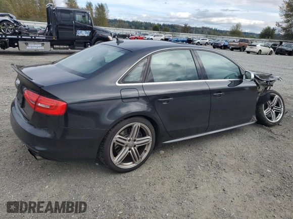 2013 Audi S4 Premium Plus with VIN WAUBGAFL3DA084873, listed as a Copart auction lot 72006444 with 85,713 mi miles and Salvage Title. Bid and sale history available at carsss.com. Image 3.