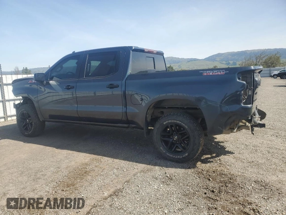2020 Chevrolet Silverado 1500 LT Trail Boss with VIN 1GCPYFEL9LZ298271, listed as a Copart auction lot 50018135 with 82,666 mi miles and Salvage Title. Bid and sale history available at carsss.com. Image 2.
