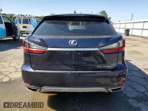 2022 Lexus RX with VIN 2T2HZMAAXNC222254, listed as a Copart auction lot 48071845 with 87,822 mi miles and Salvage Title. Bid and sale history available at carsss.com. Image 6.