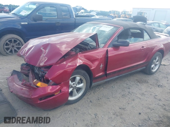 2007 Ford Mustang Deluxe with VIN 1ZVHT84NX75334058, listed as a IAAI auction lot 42187157 with Not provided miles and . Bid and sale history available at DreamBid. Image 16.
