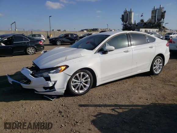 2020 Ford Fusion Hybrid SE with VIN 3FA6P0LU8LR189558, listed as a Copart auction lot 69607932 with 0 mi miles. Bid and sale history available at carsss.com. Image 1.