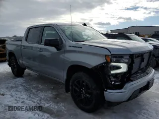2024 Chevrolet Silverado 1500 RST with VIN 1GCPDEEK5RZ286141, listed as a Copart auction lot 45211725 with 11,951 mi miles and Salvage Title. Bid and sale history available at carsss.com. Image 4.