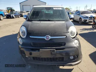 2014 FIAT 500L Lounge with VIN ZFBCFACHXEZ012262, listed as a Copart auction lot 76758574 with 135,218 mi miles and Salvage Title. Bid and sale history available at carsss.com. Image 5.