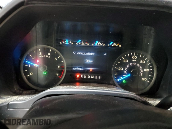 2015 Ford F-150 XLT with VIN 1FTEW1EP2FKE74996, listed as a Copart auction lot 62384295 with 125,469 mi miles and Clean title. Bid and sale history available at DreamBid. Image 9.