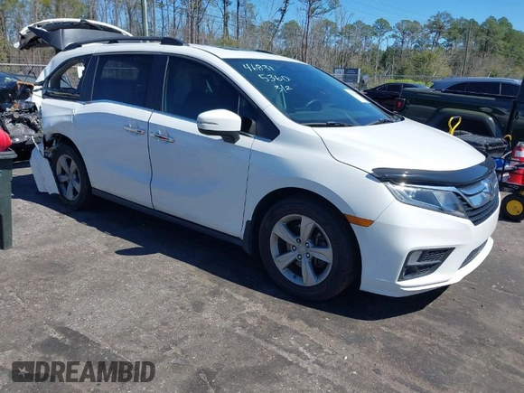2020 Honda Odyssey EX-L с VIN 5FNRL6H79LB025360, выставлен на аукционе IAAI как лот 41743909 с пробегом 50 942 миль миль и . История ставок и продаж доступна на DreamBid. Изображение 1.